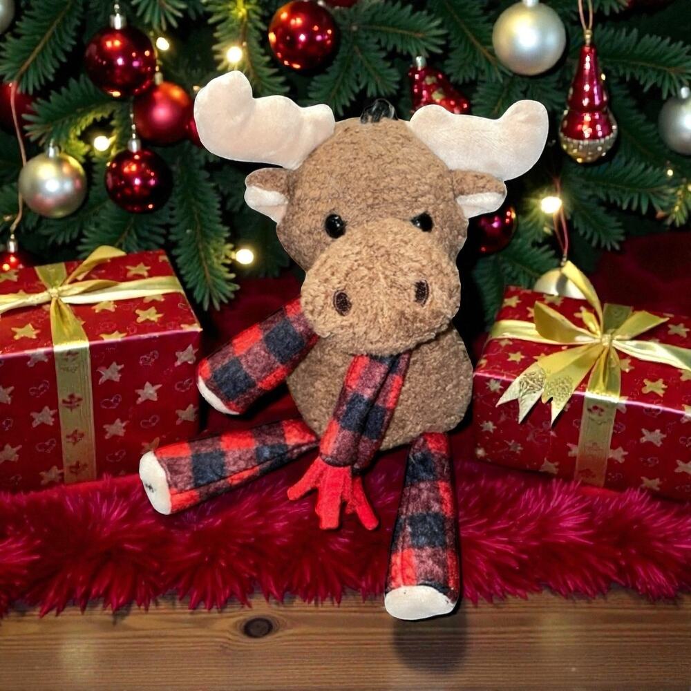 Scentsy Buddy Clip Milford Moose 6" Plush Scented Very Merry Cranberry Backpack